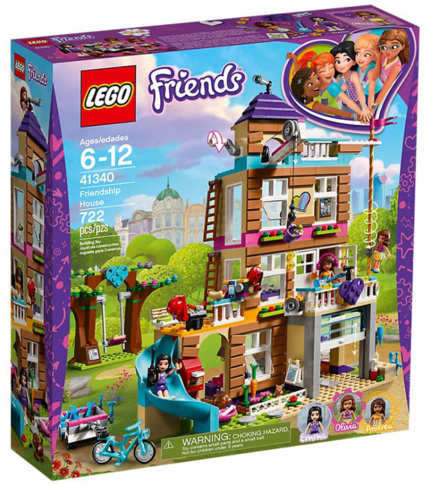 LEGO® FRIENDS Kocke - Kuća prijateljstva 41340
