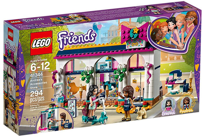 LEGO® FRIENDS Kocke - Andreina prodavnica modnih dodataka 41344