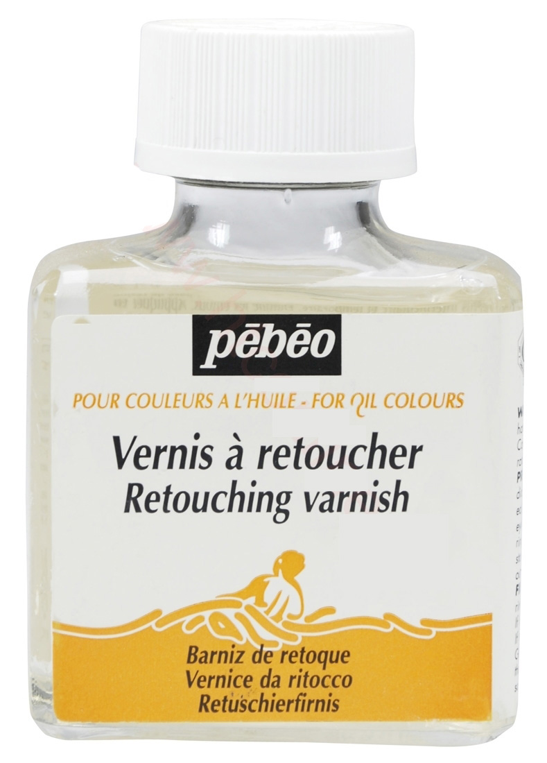 PEBEO Oil Colours Auxiliaries - Retouching Varnish - Retuš lak 75ml 661948