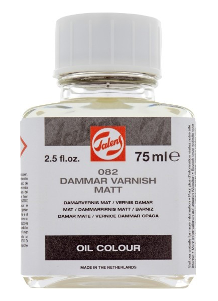 TALENS Dammar Varnish Matt 082 - Damar lak 75ml mat 683021 - Image 1