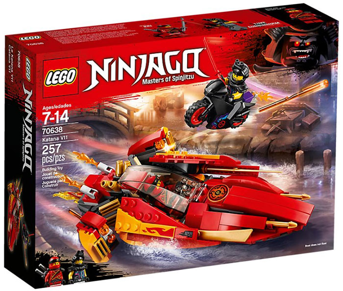 LEGO® NINJAGO Kocke - Katana V11 70638