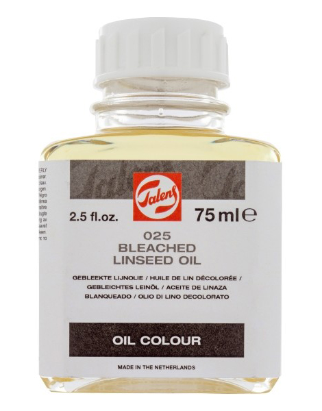 TALENS Bleached Linseed Oil 025 - Beljeno laneno ulje 75ml 683001