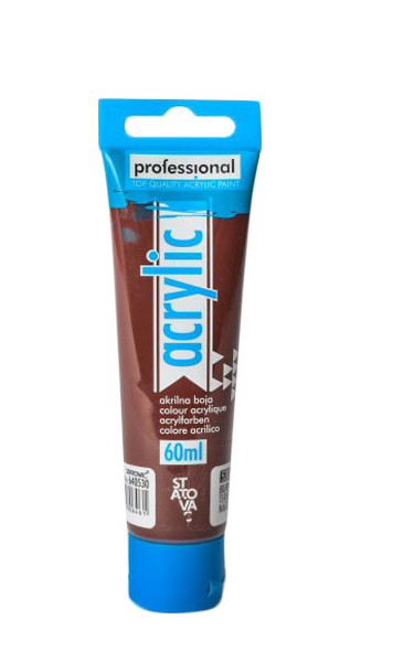 PROFESSIONAL Acrylic - Akrilna boja Burnt Umber 530 60ml 640530