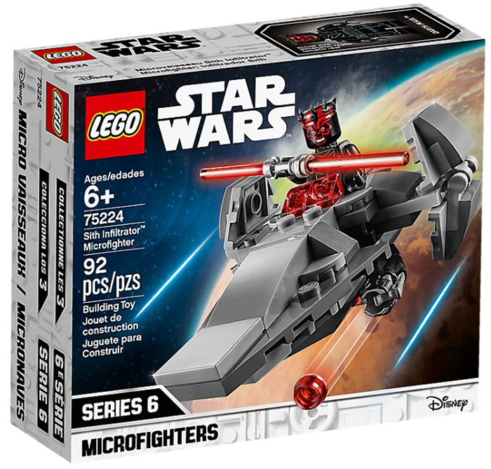 LEGO® STAR WARS™ Kocke - Sith Infiltrator Microfighter 75224