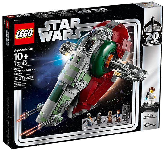 LEGO® STAR WARS™ Kocke - Slave l – 20th Anniversary Edition 75243