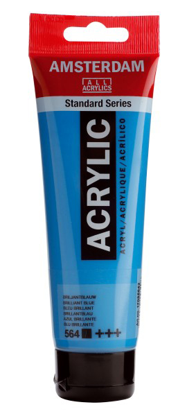 TALENS Amsterdam All Acrylics Standard Series - Akrilna boja Brilliant Blue 564 120ml 680564