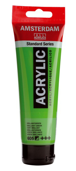 TALENS Amsterdam All Acrylics Standard Series - Akrilna boja Briliant Green 605 120ml 680605