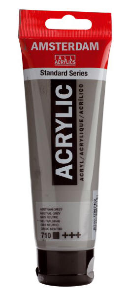 TALENS Amsterdam All Acrylics Standard Series - Akrilna boja Neutral Grey 710 120ml 680710