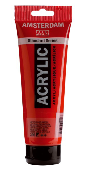 TALENS Amsterdam All Acrylics Standard Series - Akrilna boja Naphthol Red Medium 396 250ml 681396