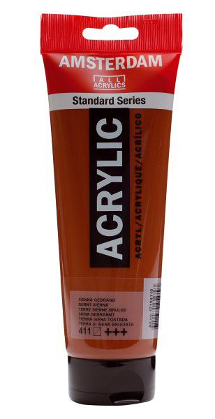 TALENS Amsterdam All Acrylics Standard Series - Akrilna boja Burnt Sienna 411 250ml 681411
