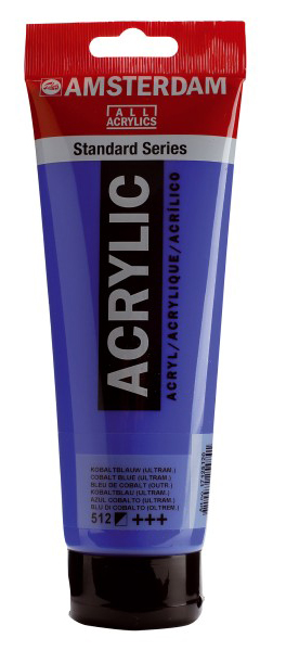 TALENS Amsterdam All Acrylics Standard Series - Akrilna boja Cobalt Blue (Ultramarine) 512 250ml 681512