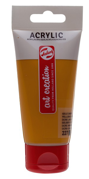 TALENS Art Creation Acrylic Colour Tube - Akrilna boja Yellow Ochre 227 75ml 692227