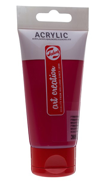 TALENS Art Creation Acrylic Colour Tube - Akrilna boja Primary Magenta 369 75ml 692369