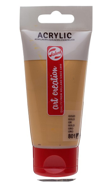 TALENS Art Creation Acrylic Colour Tube - Akrilna boja Gold 801 75ml 692801
