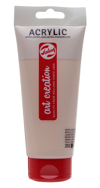 TALENS Art Creation Acrylic Colour Tube - Akrilna boja Naples Yellow Red Light 292 200ml 693292