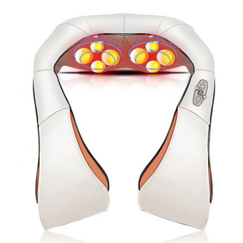 SHIATSU 3D Masažer za vrat, ramena, leđa i noge sa infracrvenim zagrevanjem
