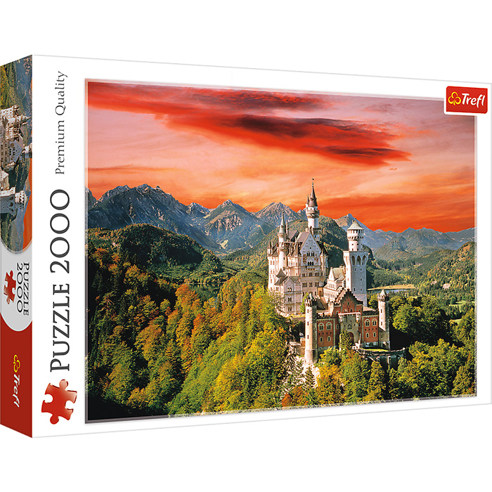 Trefl puzzle Neuschwanstein 2000 delova