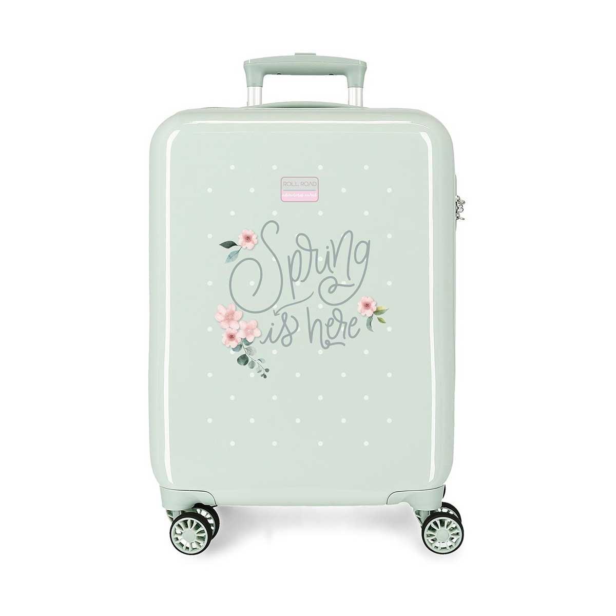ABS Kabinski kofer za decu 55cm Roll Road Spring Is Here mint 40817