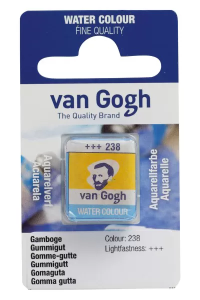 TALENS Van Gogh Water Colour Pan - Akvarel boja u panu GAMBOGE 13g 2 komada 687238
