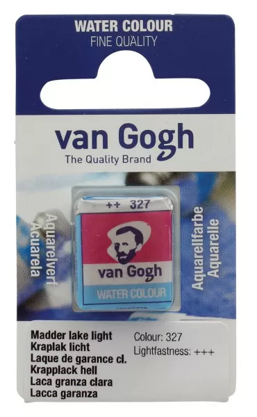 TALENS Van Gogh Water Colour Pan - Akvarel boja u panu SVETLI KRAPLAK 13g 2 komada 687327