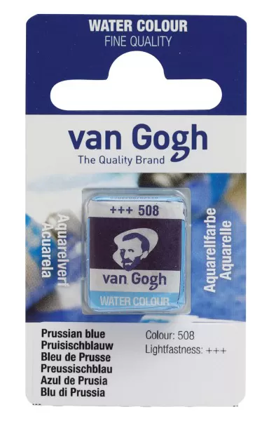 TALENS Van Gogh Water Colour Pan - Akvarel boja u panu PRUSKO PLAVA 13g 2 komada687508