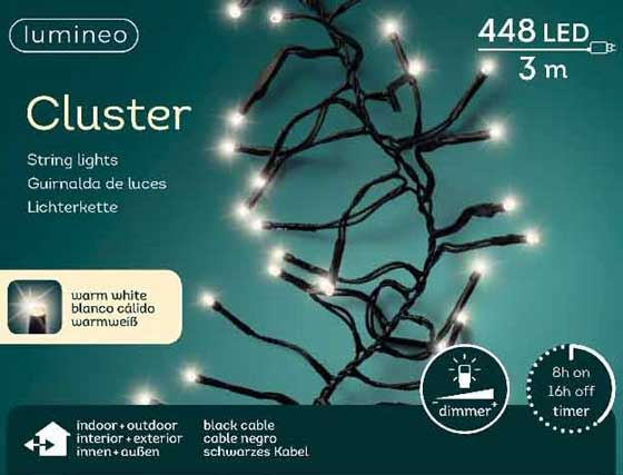 Lumineo Novogodišnje lampice za spoljnu i unutrašnju upotrebu 300cm 448 LED 49.4686