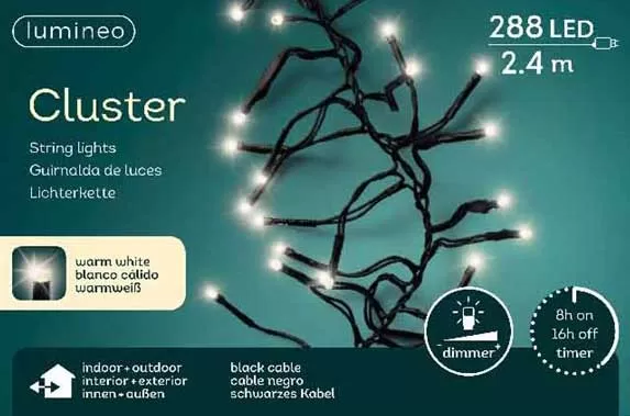 Lumineo Novogodišnje lampice za spoljnu i unutrašnju upotrebu 240cm 288 LED 49.4681