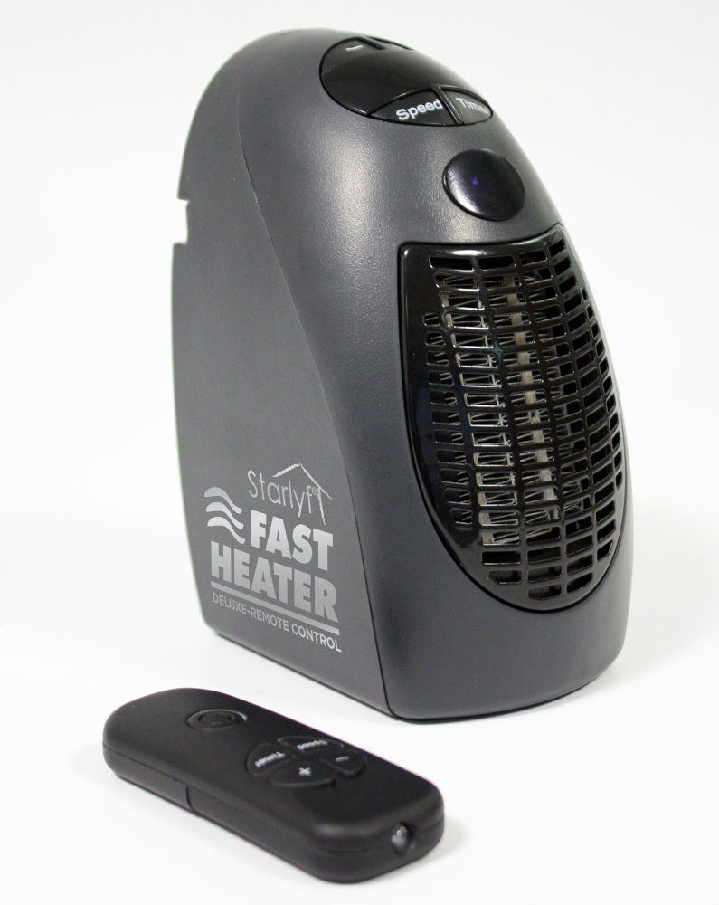 Starlyf mini grejalica crna delux sa daljinskim upravljačem
