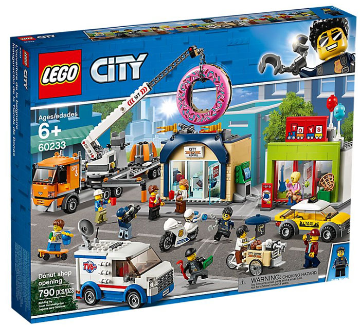 LEGO® Kocke City - Veliko otvaranje prodavnice krofni 60233