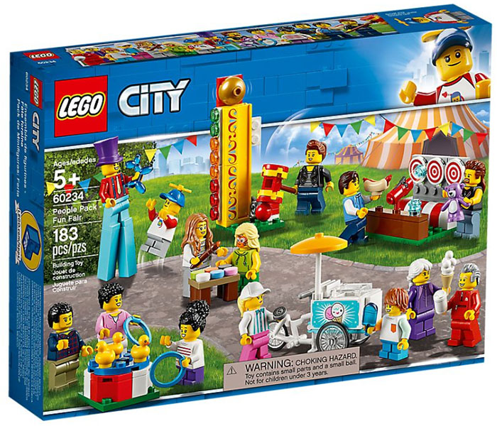 LEGO® Kocke City - Vašar sa 14 minifigura 60234
