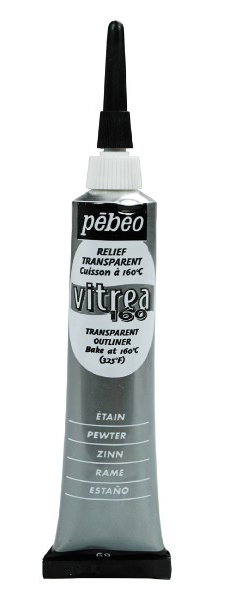 PEBEO Vitrea 160 Transparent Outliner - Providna kontur pasta KALAJ 20ml 664579