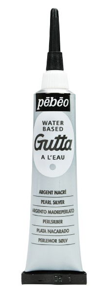 PEBEO Setasilk Water Based Gutta - Kontur pasta SREBRNA 20ml 664104