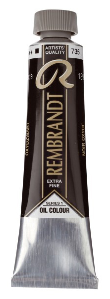 TALENS Rembrandt Oil Colour - Uljana boja 40ml Oxide Black 686116