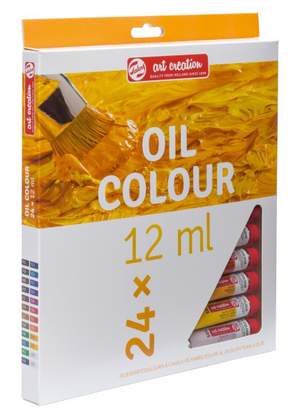 TALENS Art Creation Oil Colour Set - Komplet uljanih boja 24x12ml 699124