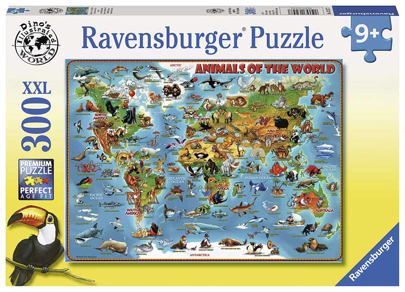 Ravensburger Puzzle 300 delova - Životinje sveta 13257