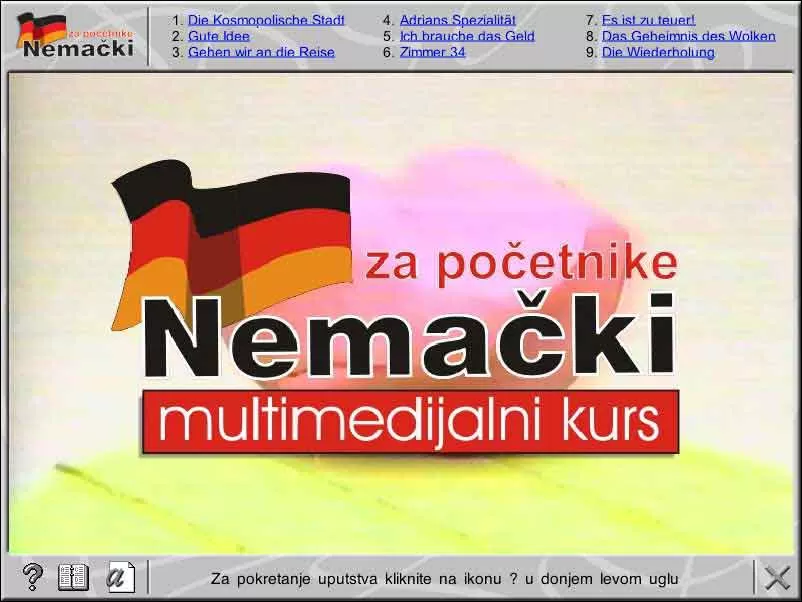 Multimedijalni kurs -  Nemački Za Početnike