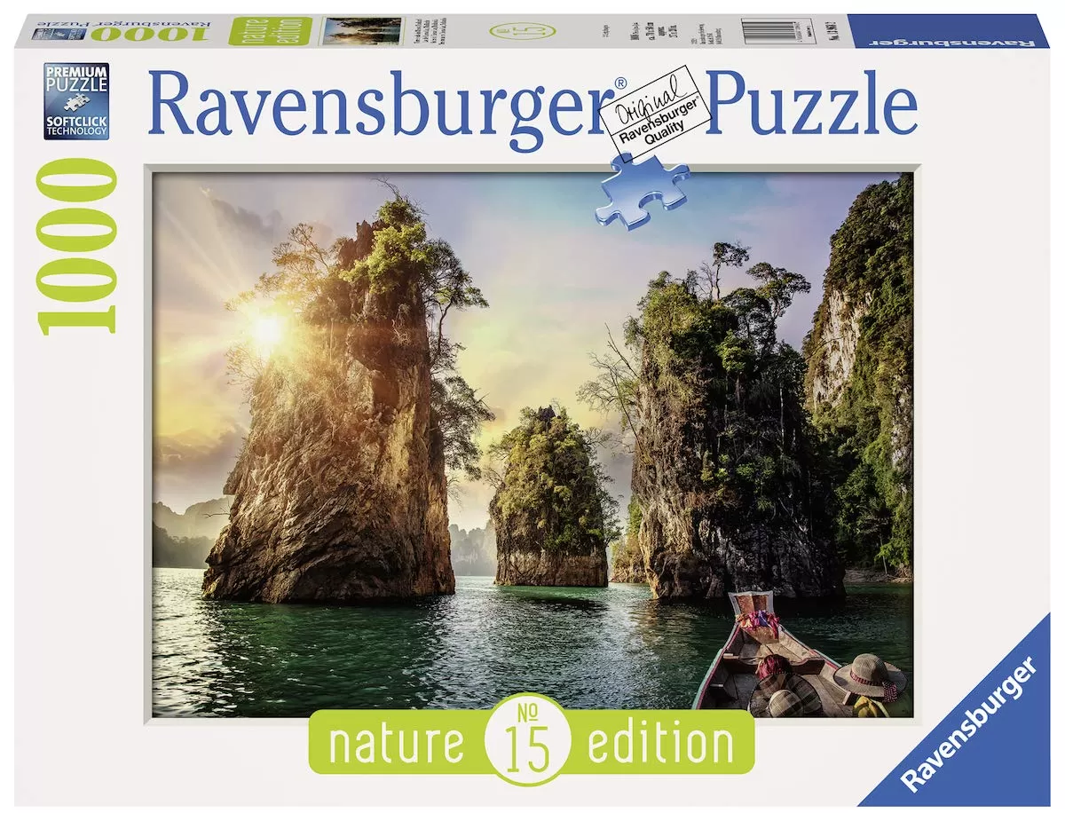 Ravensburger Puzzle 1000 delova - Nature edition - Three Rocks in Cheow, Thailand 13968
