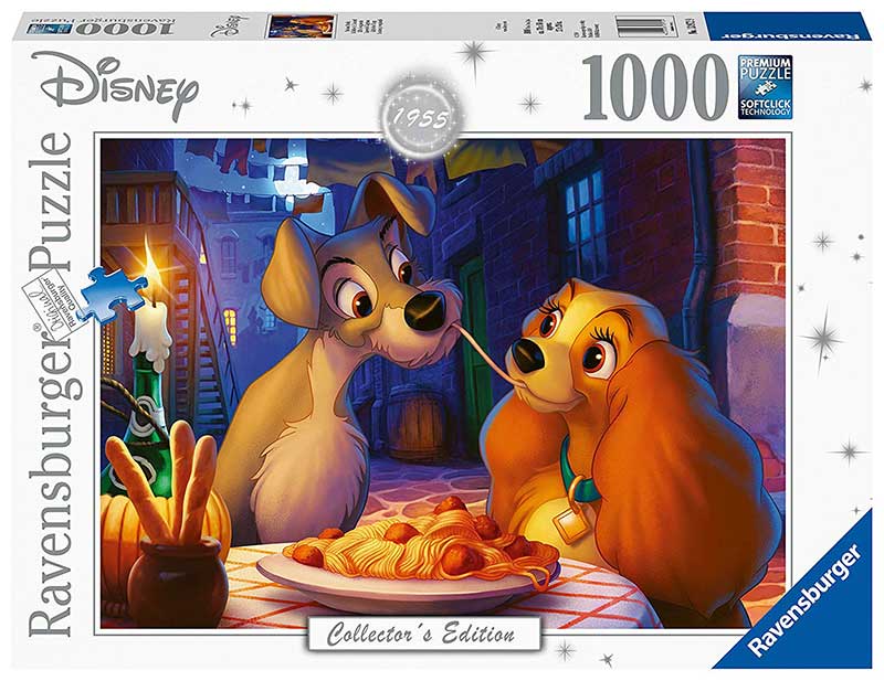 Ravensburger Puzzle 1000 delova - Dizni za kolekcionare - Maza i Lunja 13972