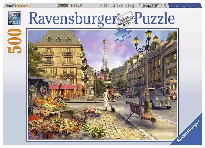 Ravensburger Puzzle 500 delova - Večernja šetnja kroz Pariz 12000198