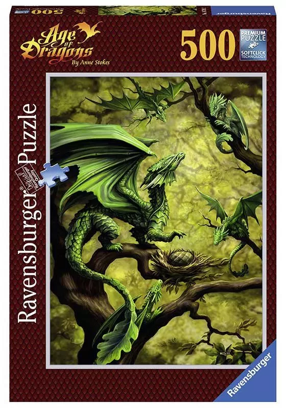 Ravensburger Puzzle 500 delova - Age of Dragons by Anne Stokes 14789