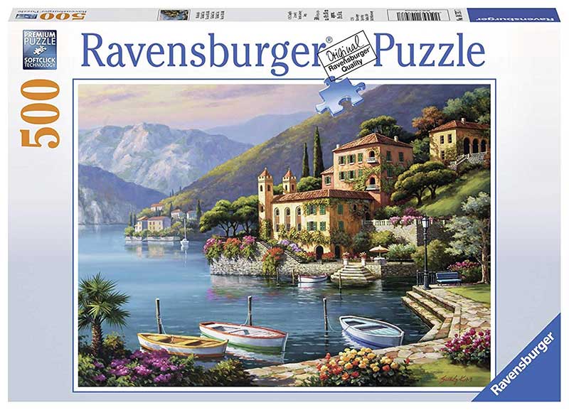 Ravensburger Puzzle 500 delova - Pogled na Vilu Bella Vista, Italija 14797