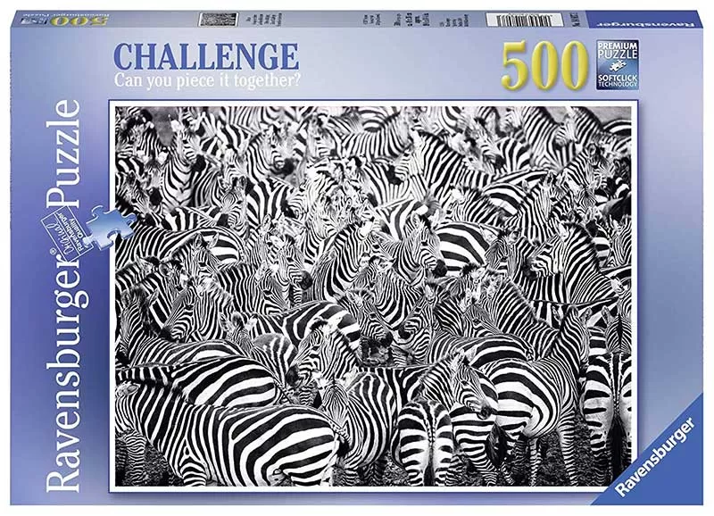 Ravensburger Puzzle 500 delova - Zebre slagalica izazov 14807