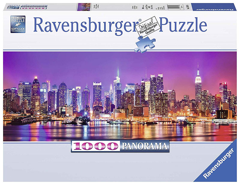 Ravensburger Puzzle 1000 delova - Panorama - Svetla Menhetna 15078