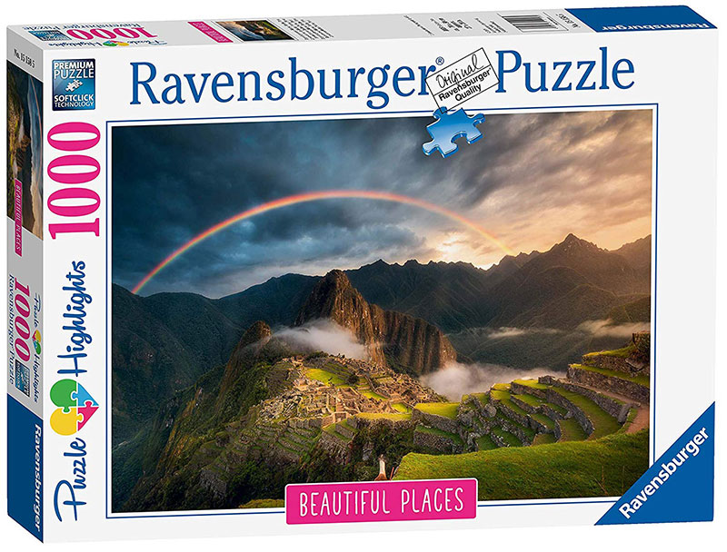 Ravensburger Slagalica 1000 delova - Lepi predeli - Duga iznad Maču Pikču, Peru 15158