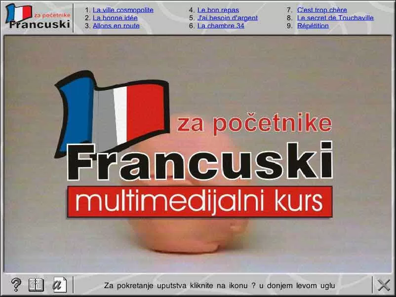 Multimedijalni kurs -  Francuski Za Početnike