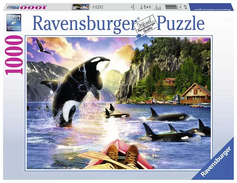 Ravensburger Puzzle 1000 delova - Orke u zalivu 15270