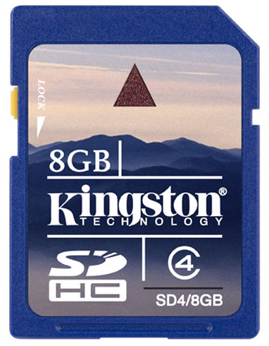 Kingston SDHC memorijska kartica SD4/8GB