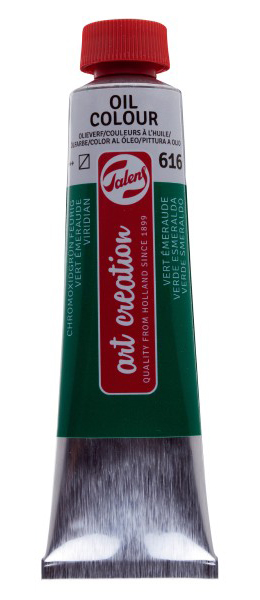 TALENS Art Creation Oil Colour - Uljana boja VIRIDIJAN ZELENA 40ml 695616