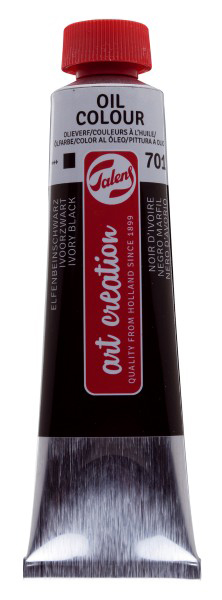 TALENS Art Creation Oil Colour - Uljana boja KOŠTANA CRNA 40ml 695701