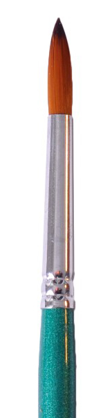 POP BRUSH 030 - Četkica okrugla - zelena br.4 - 3 kom. 628104